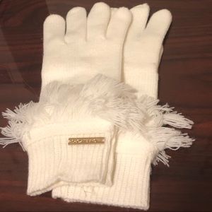 Michael Kors White Gloves